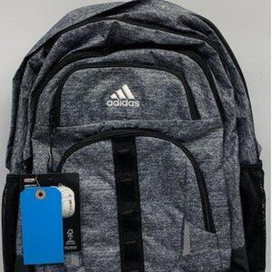 Adidas Prime V Backpack – Gray, Laptop Sleeve, LoadSpring Straps NWT
